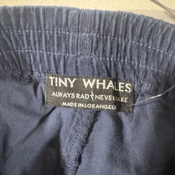 Tiny Whales 3T Navy Shorts 100% Cotton NWT - Picture 4 of 6